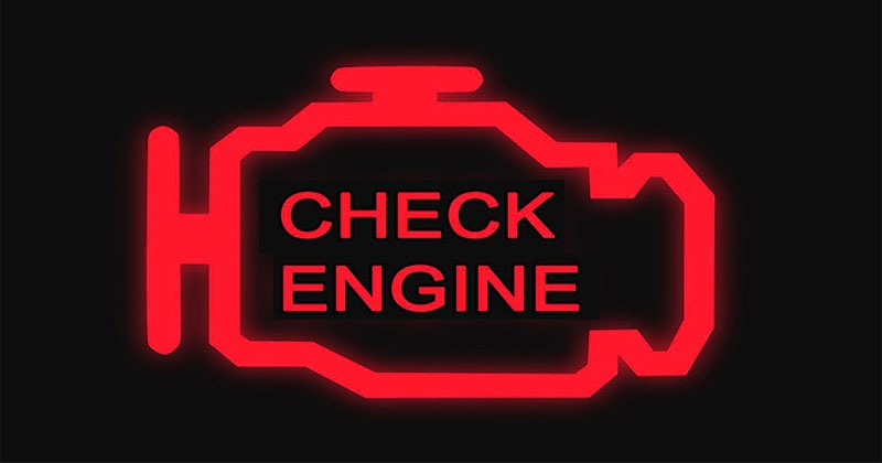 Đèn check engine sẽ sáng khi van EGR bị hỏng