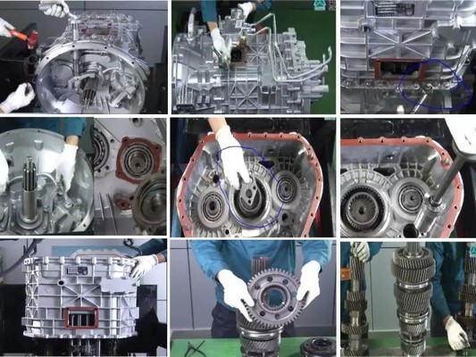 Các bước rã hộp số xe tải