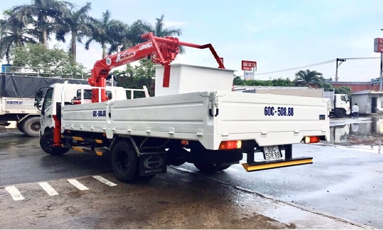 Mẫu thùng lửng gắn cần cẩu