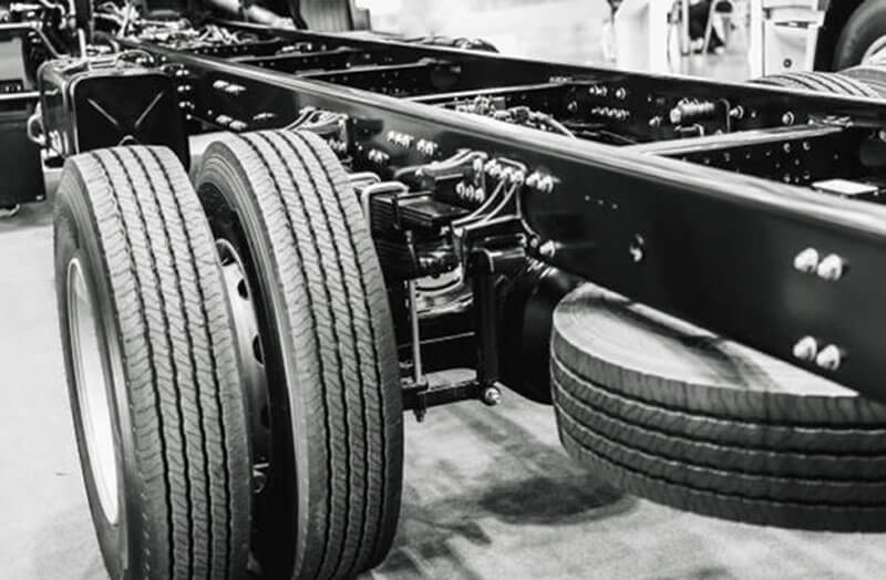 Bộ khung chịu lực của xe tải