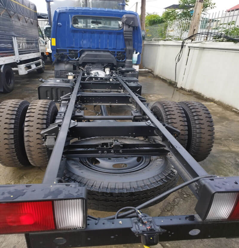 Cần đảm bảo về tải trọng trong sử dụng để chassic xe tải được sử dụng lâu nhất